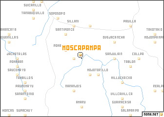 map of Mosca Pampa