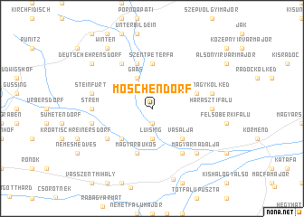 map of Moschendorf