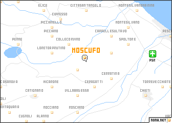 map of Moscufo