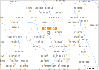 map of Moseido