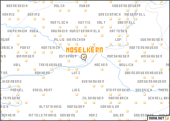 map of Moselkern