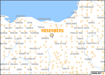 map of Mosemberg