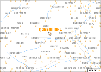 map of Moserwinkl