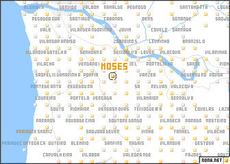 map of Moses