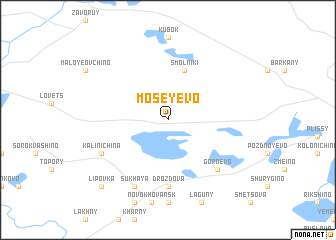 map of Moseyevo