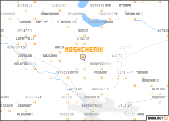 map of Moshchenik