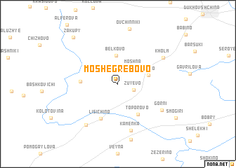 map of Moshegrebovo