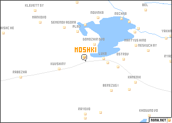 map of Moshki