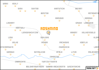 map of Moshnino