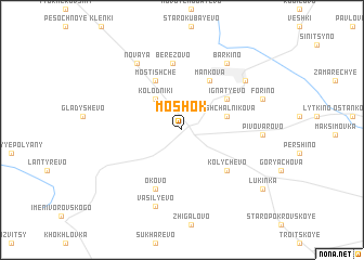 map of Moshok