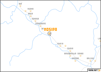 map of Mosipa