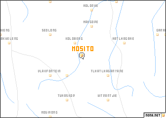 map of Mosito