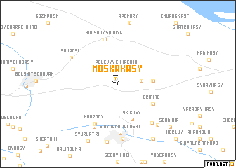 map of Moskakasy