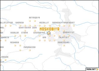 map of Moskobiya