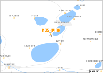 map of Moskvina
