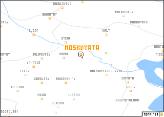 map of Moskvyata