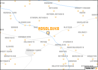 map of Mosolovka