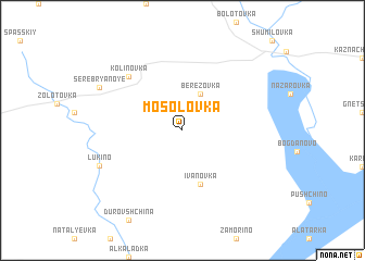 map of Mosolovka