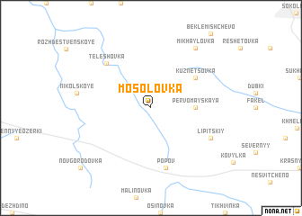 map of Mosolovka