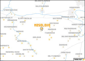 map of Mosolovo