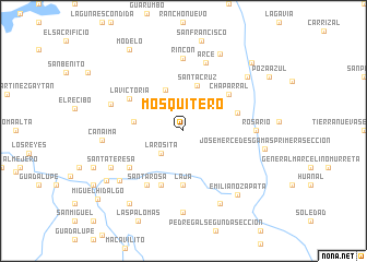 map of Mosquitero