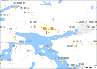 map of Mosshed