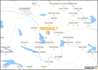 map of Mosshult