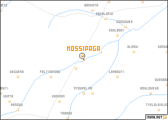 map of Mossipaga
