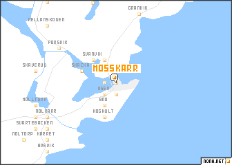 map of Mosskärr
