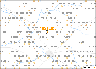 map of Mosteiro