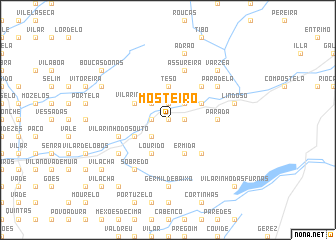 map of Mosteirô