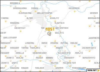 map of Möst