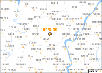 map of Mosungi