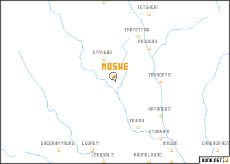 map of Moswe