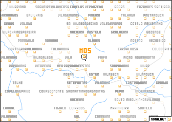 map of Mós