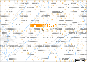map of Moţahhar-e ‘Olyā