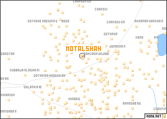 map of Motal Shāh