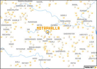 map of Mota Phalla