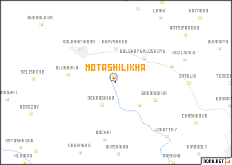 map of Motashilikha