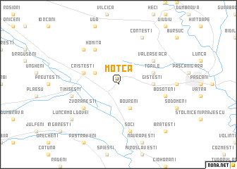 map of Moţca