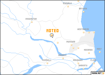 map of Moteo