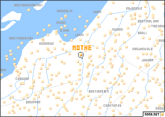 map of Mothe