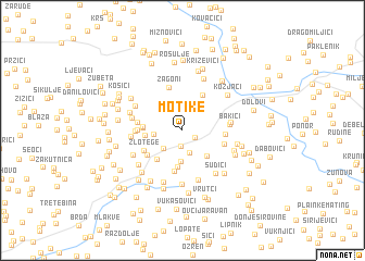 map of Motike