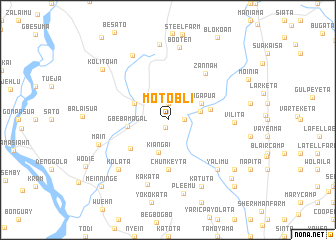 map of Motobli