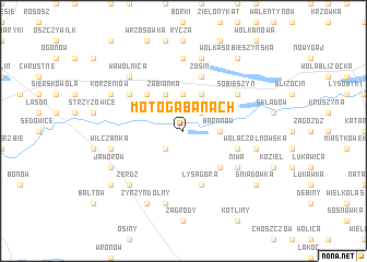 map of Motoga Banach