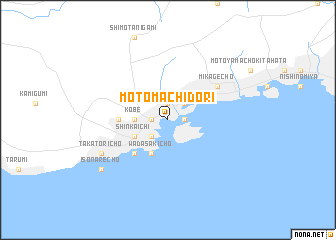 map of Motomachidōri
