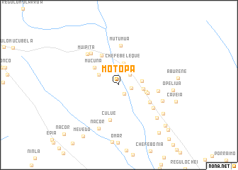 map of Motopa