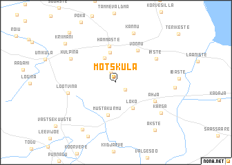 map of Mötsküla