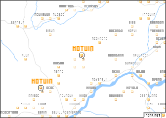 map of Motuin