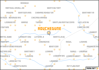 map of Mouchedune